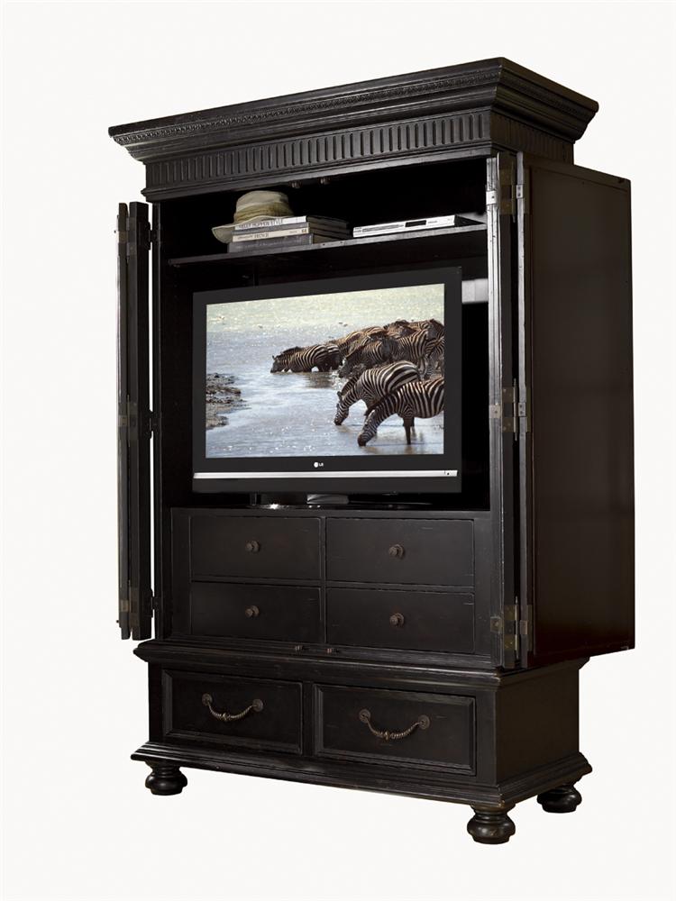 Tommy Bahama Home Kingstown 619311C Trafalgar Armoire with Shutter